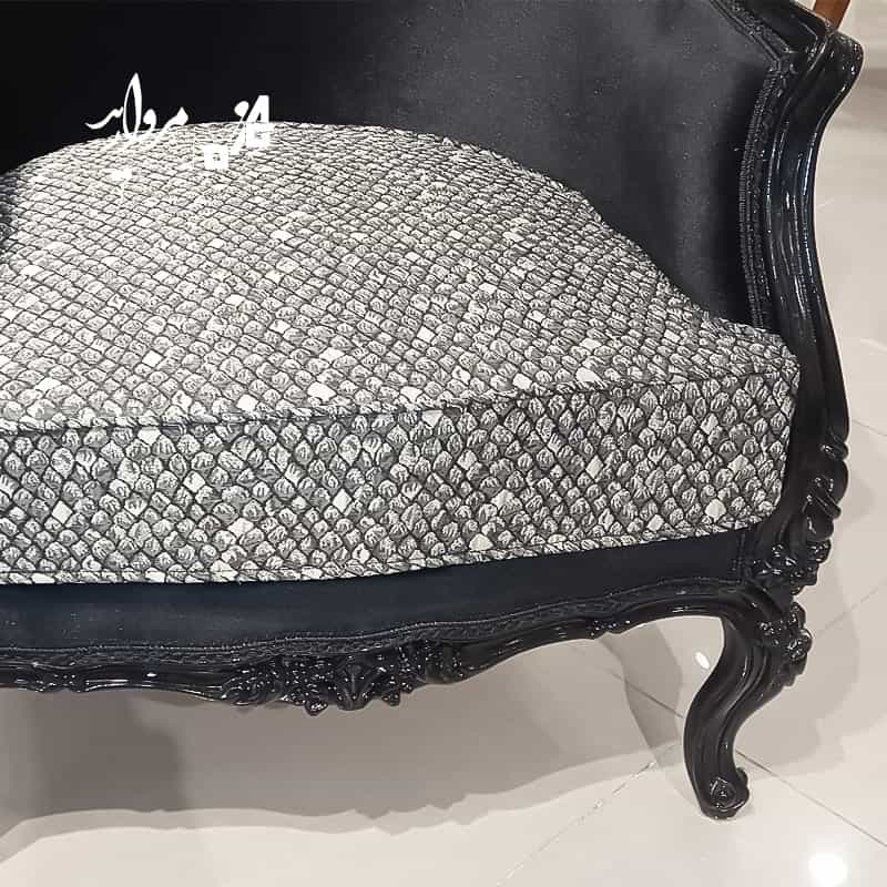 مبل استیل مدل مرجان مشکی