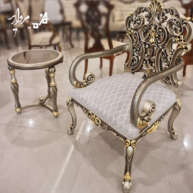 مبل استیل مدل آریا صدفی