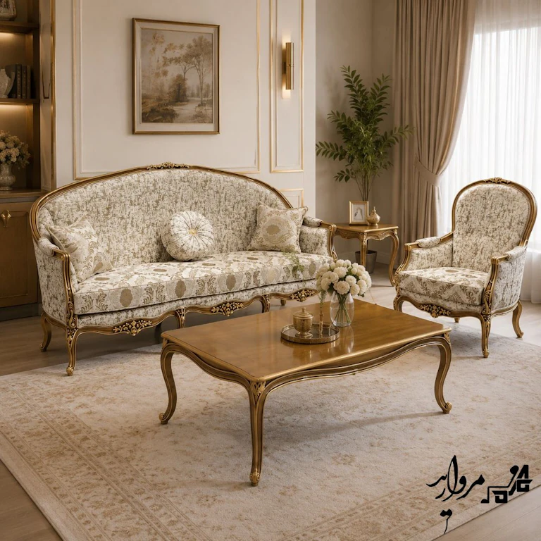 مبل استیل مدل مهرگان