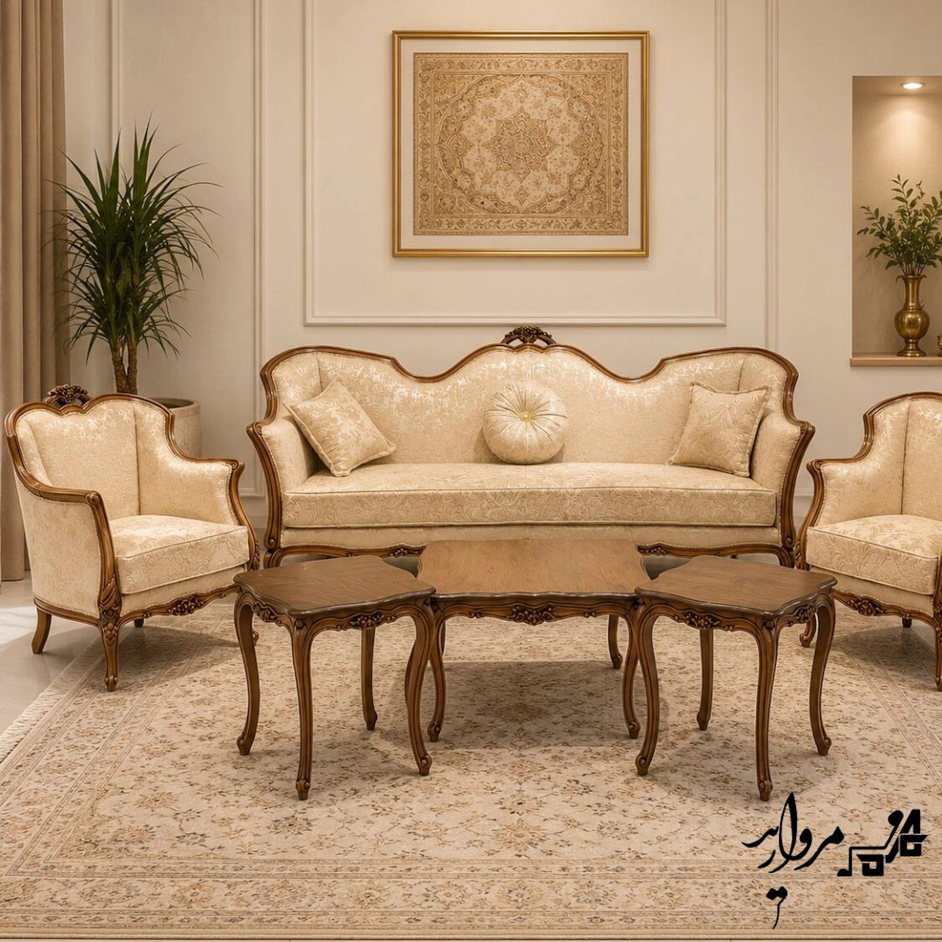 مبل استیل مدل مرجان