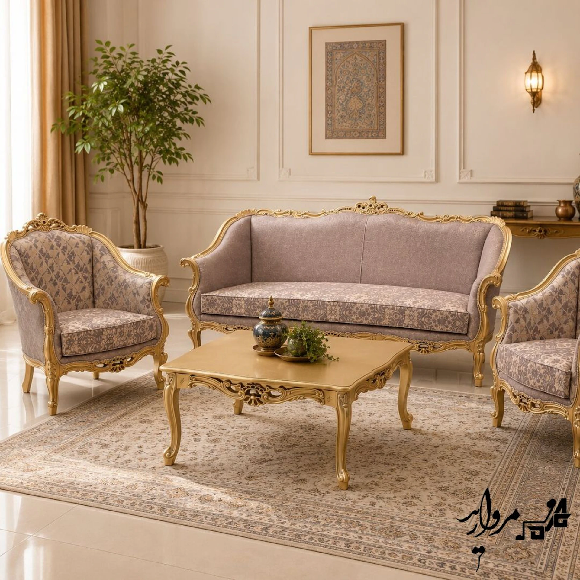 مبل استیل مدل پریسان